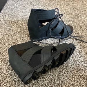 Sorel wedge sandals